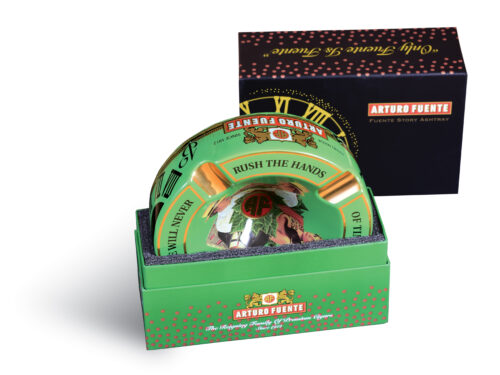 Green Hands of Time Ashtray